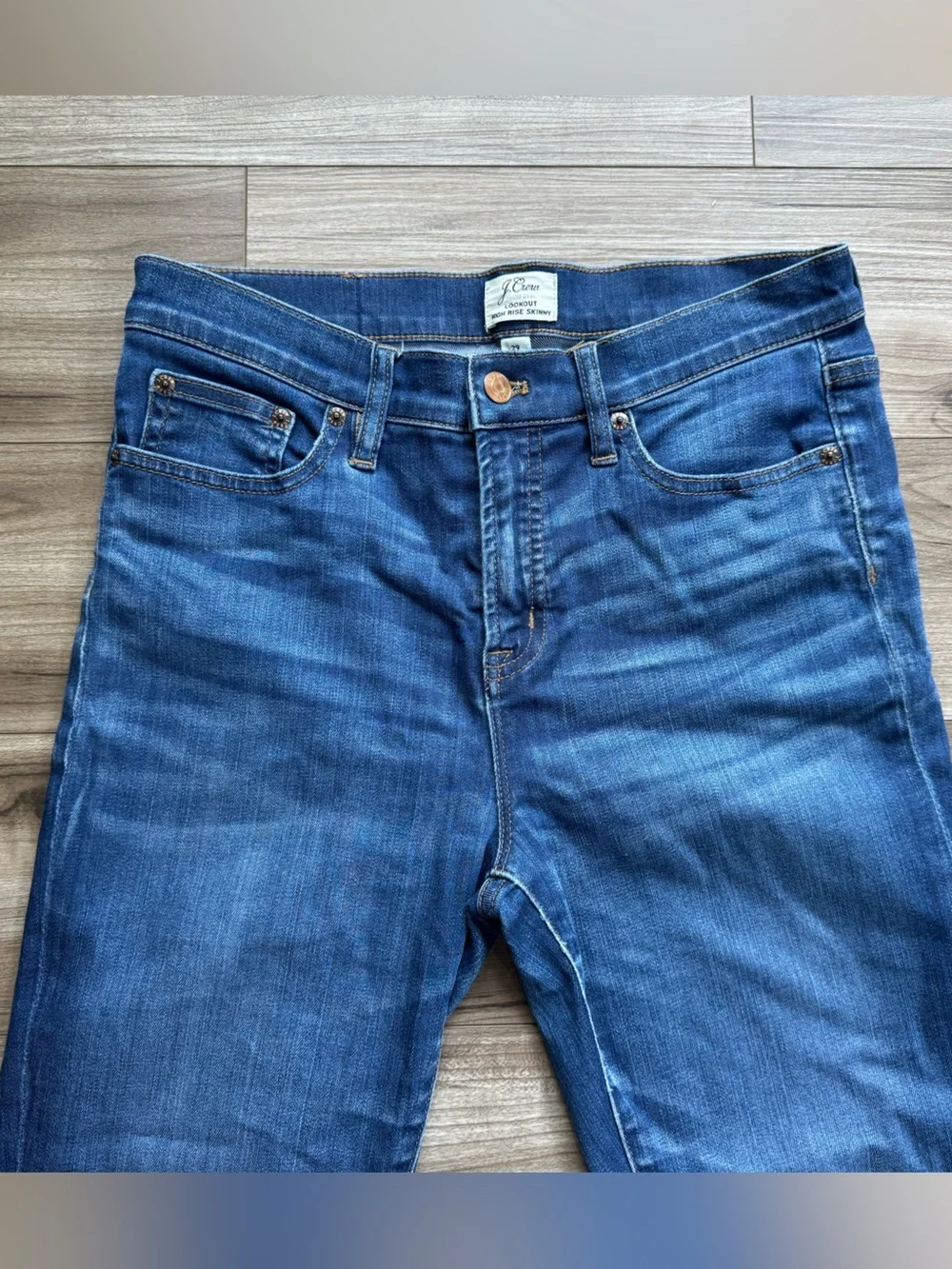 J.CREW LOOKOUT HIGH RISE SKINNY Jeans Women’s Size 29